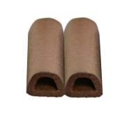 Уплотнитель самоклеящийся Technics D 100м, коричневый, 10-772