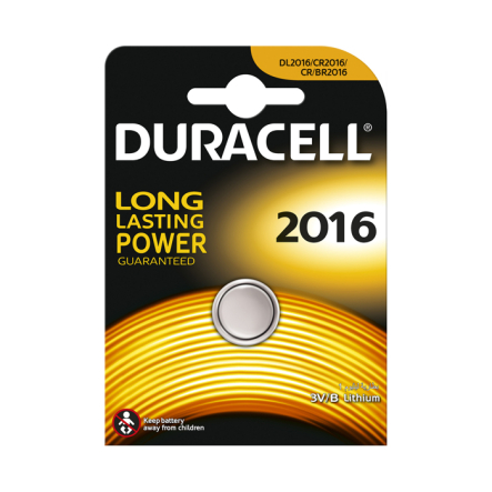 Батарейка Duracell DL2016 3V - 1
