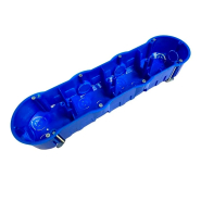 Коробка установочная (гипс) КОВА-ЕЛЕКТРО РК-4х60, 287,5х70х46 мм, ІР 20, ФР-00001803