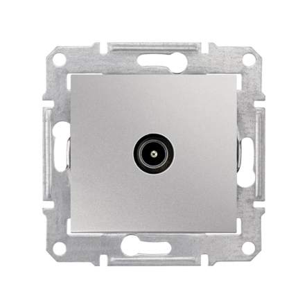 Розетка TV оконечная 1db Schneider Electric Sedna, алюминий, SDN3201660 - 1