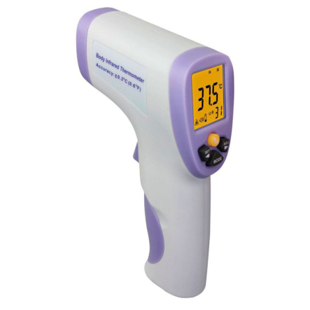 Пирометр инфракрасный (термометр) HT-820D в комплекте с батарейками (разрешен МОЗ)