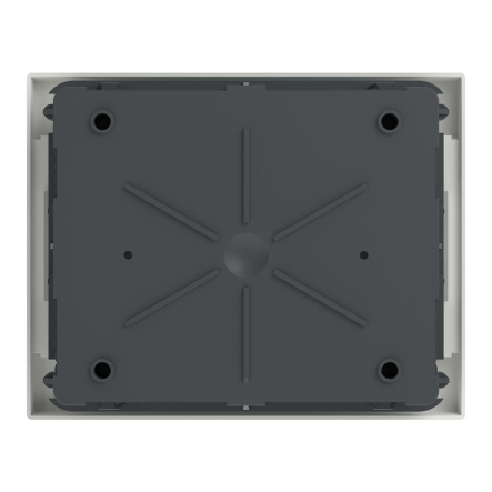 Щит пластиковый Schneider Electric Easy9 EU, врезной, 1 ряд 8 модулей, дымчатые двери, EZ9EUB108