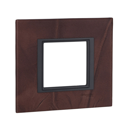 Рамка Schneider Electric Uniсa Class 1-я, шкіра трюфель, MGU68.002.7P2 - 1