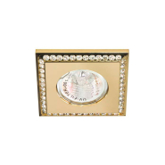 Светильник точечный Feron DL102-C, MR-16, G5.3, 50W, прозрачный, золото, 4399