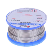 Припій олов'яно-свинцевий Sn60Pb40-SW26/2,5% діам-1,5мм 250гр, з флюсом