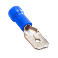 Наконечник (коннектор) плоский TAKEL, RE11289, с изоляцией &quot;папа&quot; 1,5-2,5/6,3-0,8 (100 шт)