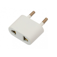 Переходник LUXEL плоский для плоских и EURO вилок, 1036