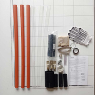 Муфта кабельная концевая внутренняя Termofit 10кВ, БПИ 3*70-120 кв.мм., 10КВТпН-8