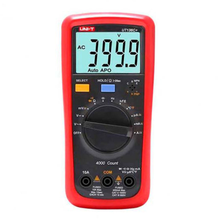 Мультиметр цифровой UNI-T UTM 1136C+ (UT136C+) - 1