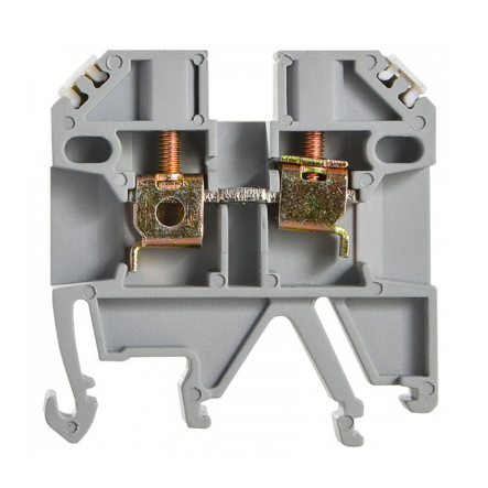 Клеммник винтовой JXB-10х35 серый, АСКО-УКРЕМ, A0130010004