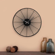 Часы Moku Circum 480х480 см, чёрный