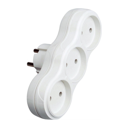 Трійник без заземлення HOROZ - 1