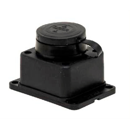 Розетка настенная каучук 3*16А L.PLAST 3102-306-0300 - 1