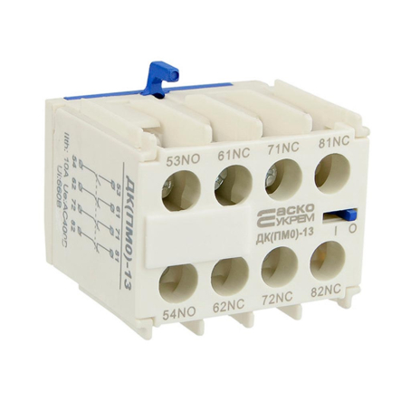 Контакт дополнительный АСКО-УКРЕМ для ПМ-0 ДК(ПМ0)-13 (LA1-KN13), A0040050060 - 1