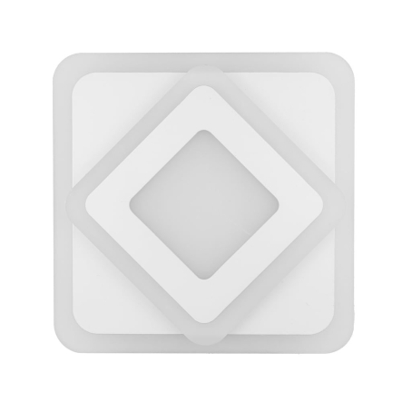 Светильник Violux STELLAR 22W 4500K 1760Lm IP20 квадрат 200х200х45 мм белый, 200080