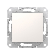 Выключатель одноклавишный Schneider Electric Sedna, слоновая кость, SDN0100123