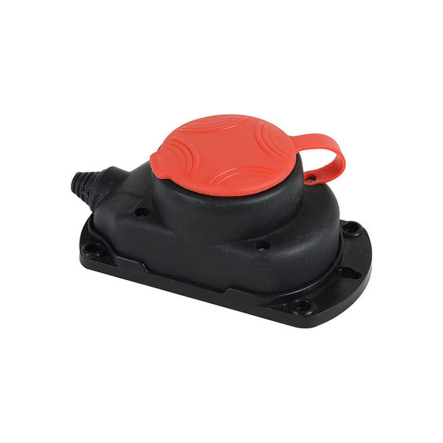 Кассета 1 гнездо трехфазная настенная (Каучук) (DE-PA) - 1