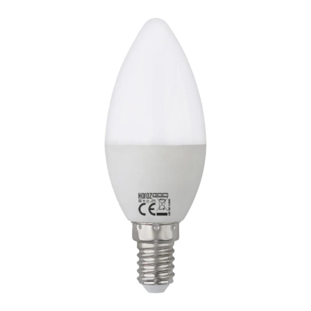 Лампа світлодіодна Horoz Electric ULTRA-10, 10 Вт, 6400K, E14, 220 В, C37, 001-003-0010-010 - 1