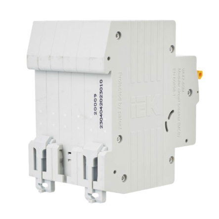 Автоматический выключатель IEK ВА47-60М, 3P, 10A, С, 6,0kА, MVA31-3-010-C