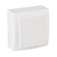 Выключатель 1-кл белый Themis