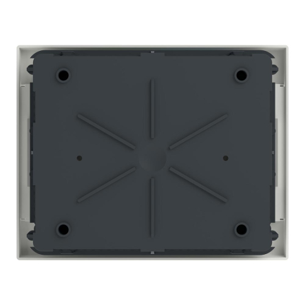 Щит пластиковый Schneider Electric Easy9 EU, врезной, 1 ряд 8 модулей, дымчатые двери, EZ9EUB108