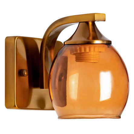 Светильник настенный, Бра, HOROZ Electric Sv1721, Е27, 40Вт, золото, 13-021-003 - 1