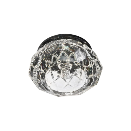 Світильник точковий Feron JD71, G9, 35W, прозорий/сірий - 1