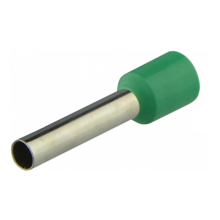 Наконечник АСКО-УКРЕМ A0060010129, НТ 6,0-18 (кв.мм-мм) зелені - 1