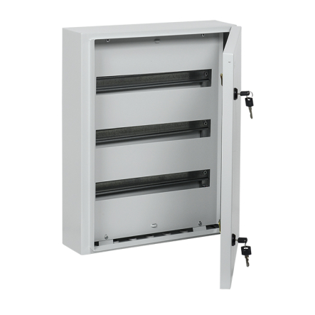 Щит розподільчий IEK ЩРн-54з-0 У2, IP54, металевий, MKM11-N-54-54-Z - 1