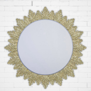 Дзеркало Giorgio Gridini Sun 80 см, червоне золото