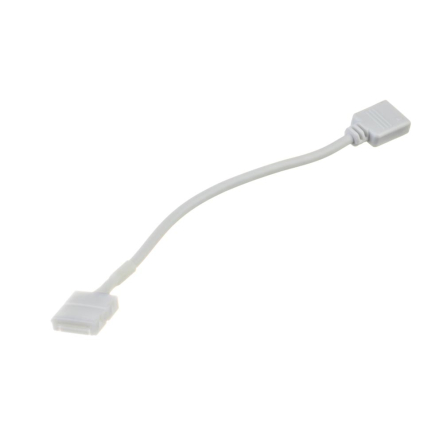 Соединитель для LED ленты RGB AVT 1012310, 10 мм, 4 контакта, зажим - штекер "папа"