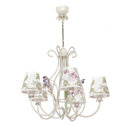 Люстра LUMINEX Spring 6291, 5xE14 60W, D 72 см, H 75-85 см