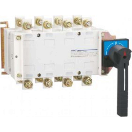 Перекидной рубильник CHINT&nbsp;NH40-250/3CS, 3P, 250А, I‑0‑II, стандартная рукоятка, 393373 - 1