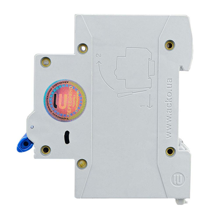 Автоматический выключатель АСКО-УКРЕМ ВА-2017 2р, 4А С, A0010170036