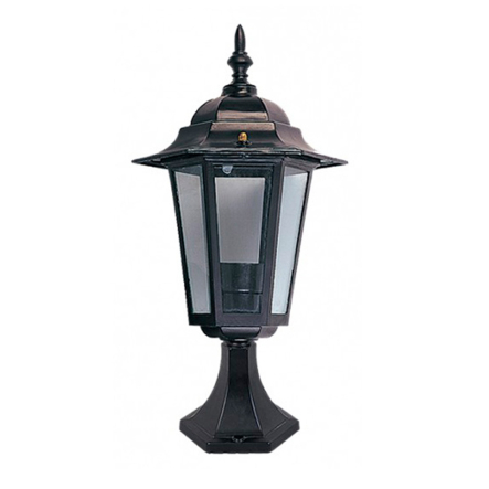 Світильник садово-парковий DELUX, Palace A04, 60W, E27, чорний - 1
