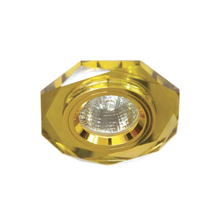 Світильник точковий Feron 8020-2, MR16, GU5.3, жовтий/золото - 1