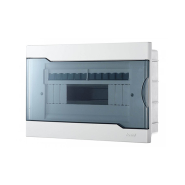 Щит Lezard ЩРВ-П-12, 12 модульный внутренней установки с прозрачной крышкой 315х216х93 мм, 730-1000-012