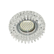 Светильник точечный Feron CD2540, MR-16, G5.3, прозрачный, LED подсветка, 6500K, RGB, 4570