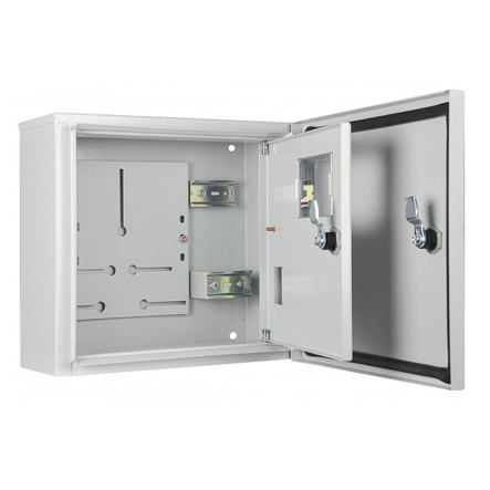 Щит учёта металлический АСКО-Укрем, 300x360x151, IP54, навесной, серия UBox, A0260030007