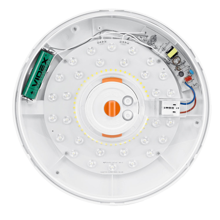 Светильник LED аварийный VIDEX VL-CLR-EM200-2, 20W, 5000K, 2100 Lm, 280х70mm, 2200mAh, IP44