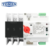 Автоматичний перемикач введення резерву TOMZN&amp;nbsp;TOQ5-125/3P, 125 А, 3P, DIN-рейка