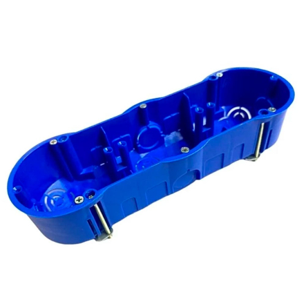 Коробка монтажна (гіпс) КОВА-ЕЛЕКТРО РК-3х60, 215х70х46 мм, ІР 20, ФР-00001802 - 1