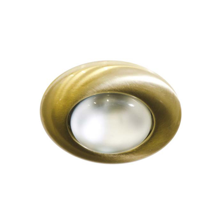 Светильник точечный Feron 2767, R39, Е14, сфера, матовое золото - 1