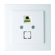 Розетка Nilson Touran компьютерная САТ5 белая, 24111044