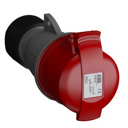 Розетка переносна ABB 16А/4 (316EС6) 2CMA102012R1000 - 1