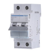 Автоматический выключатель HAGER MCN250, 2P, 50A, С 6kA, 2M