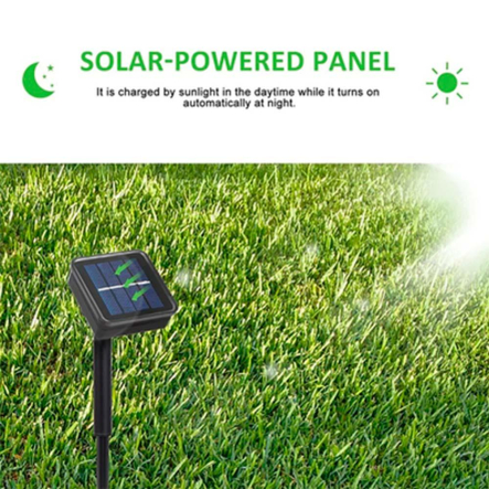 Гирлянда лучи росы от солнечной батареи 20 м, мульти, S-106-20 WM