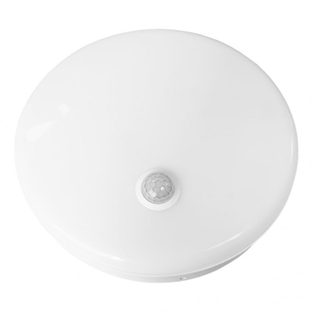 Светильник LED Ledcoin AL3010-RPS 24W, 6500K, IP65, круг, с датчиком