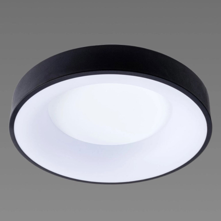Люстра LED потолочна Sirius GLD-23412 BK, 50W, ⌀400мм, чорна - 1