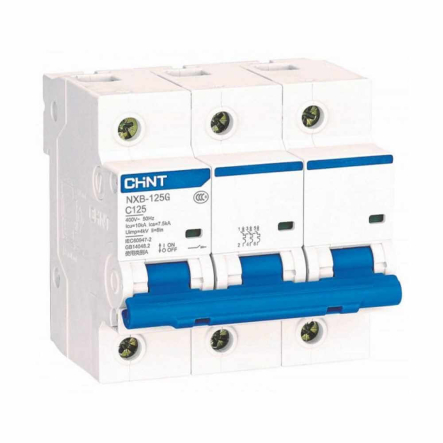 Автоматический выключатель CHINT NXB-125, 3P, C 125 A, 10 kA, 816143 - 1
